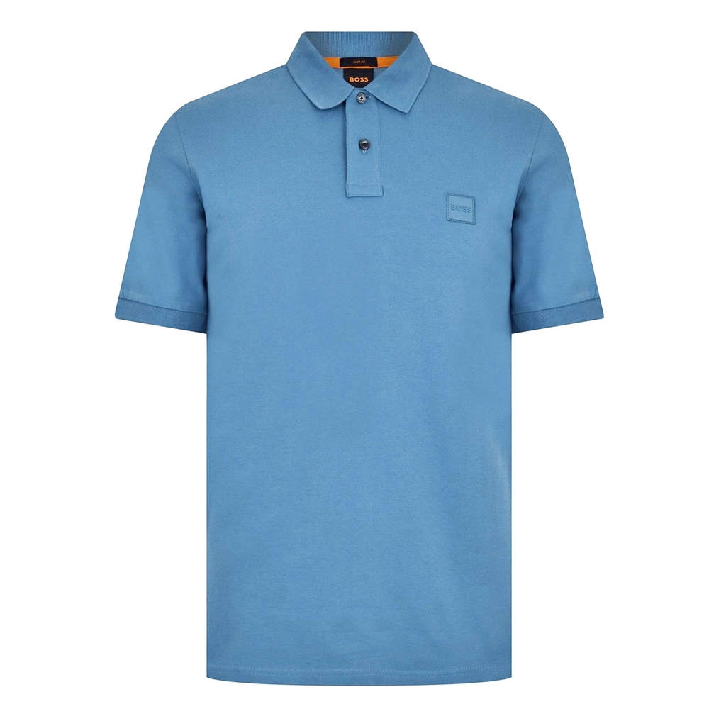 Hugo Boss Passenger Piqué Polo Top - Open Blue 489